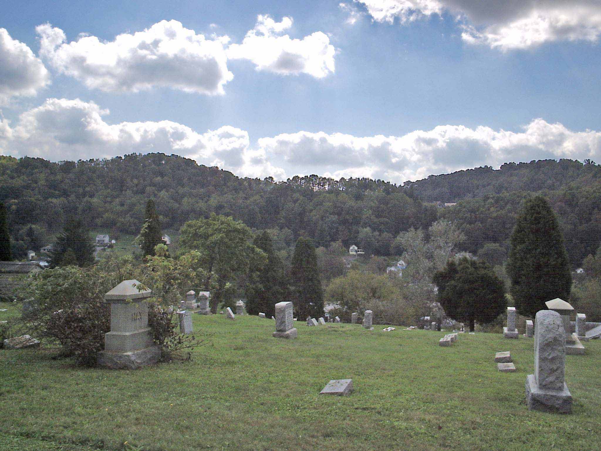 cemetery and hills