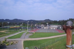 HS tennis courts